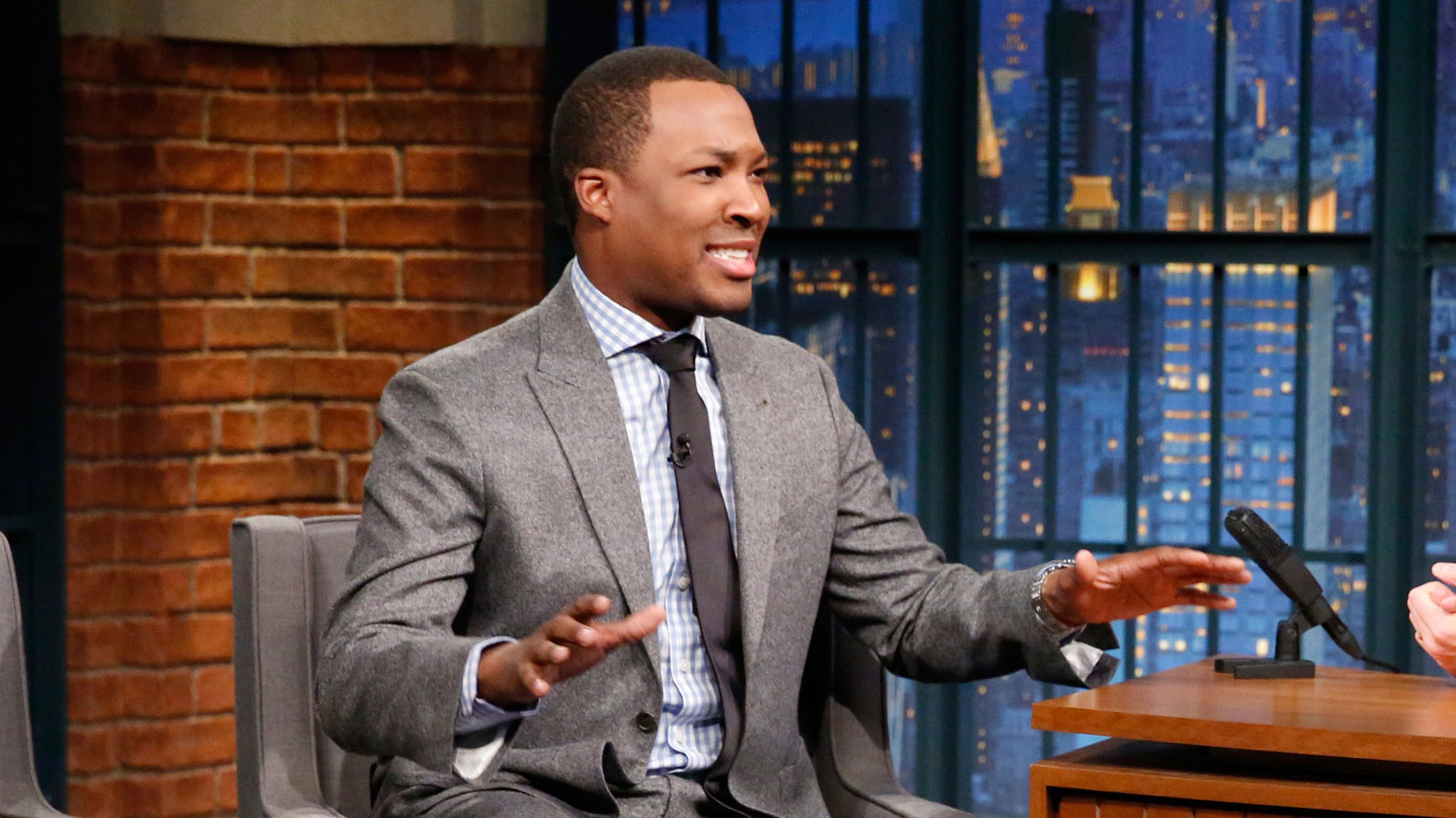 Watch Late Night with Seth Meyers Clip: Corey Hawkins Wants a