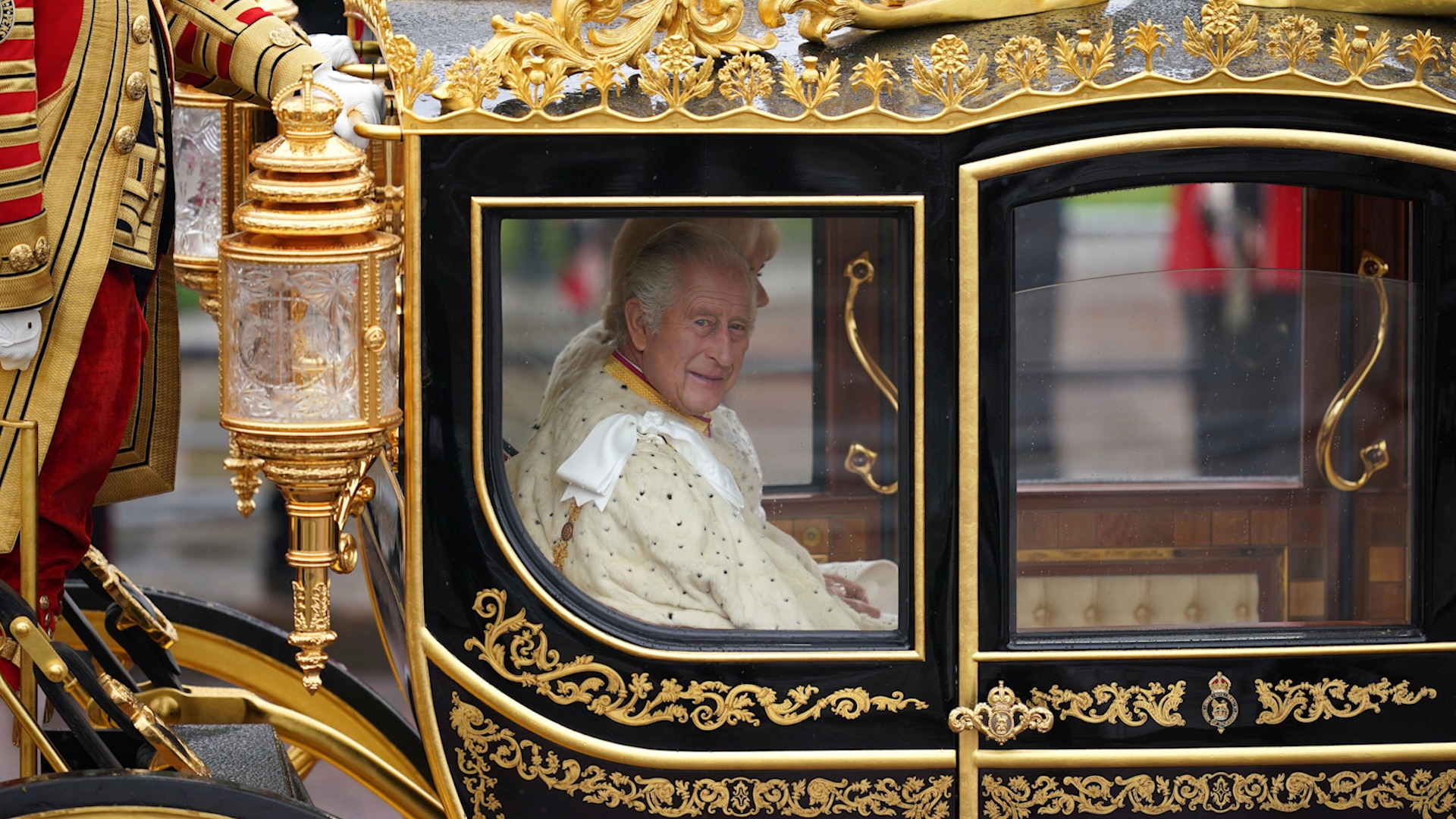 Watch Access Hollywood Highlight: King Charles & Queen Camilla Make Way ...
