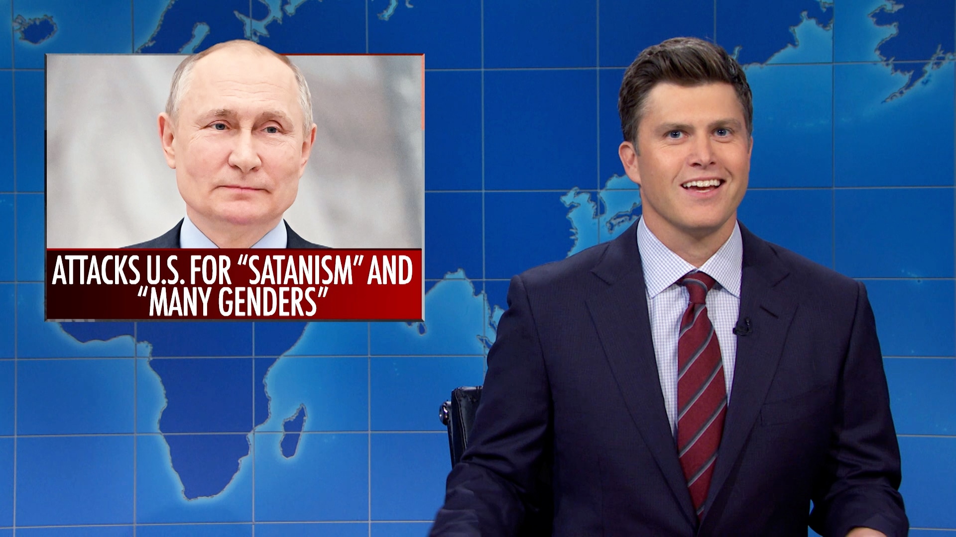 Watch Saturday Night Live Highlight Weekend Update Russia Annexes