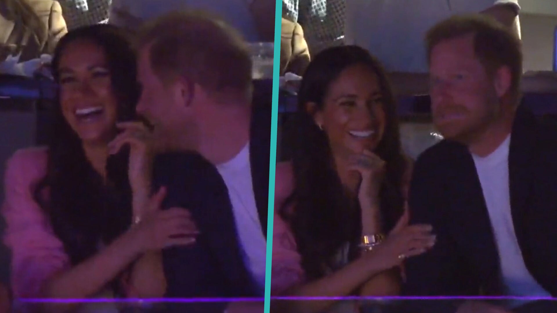 Watch Access Hollywood Highlight: Meghan Markle Giggles At Prince Harry ...