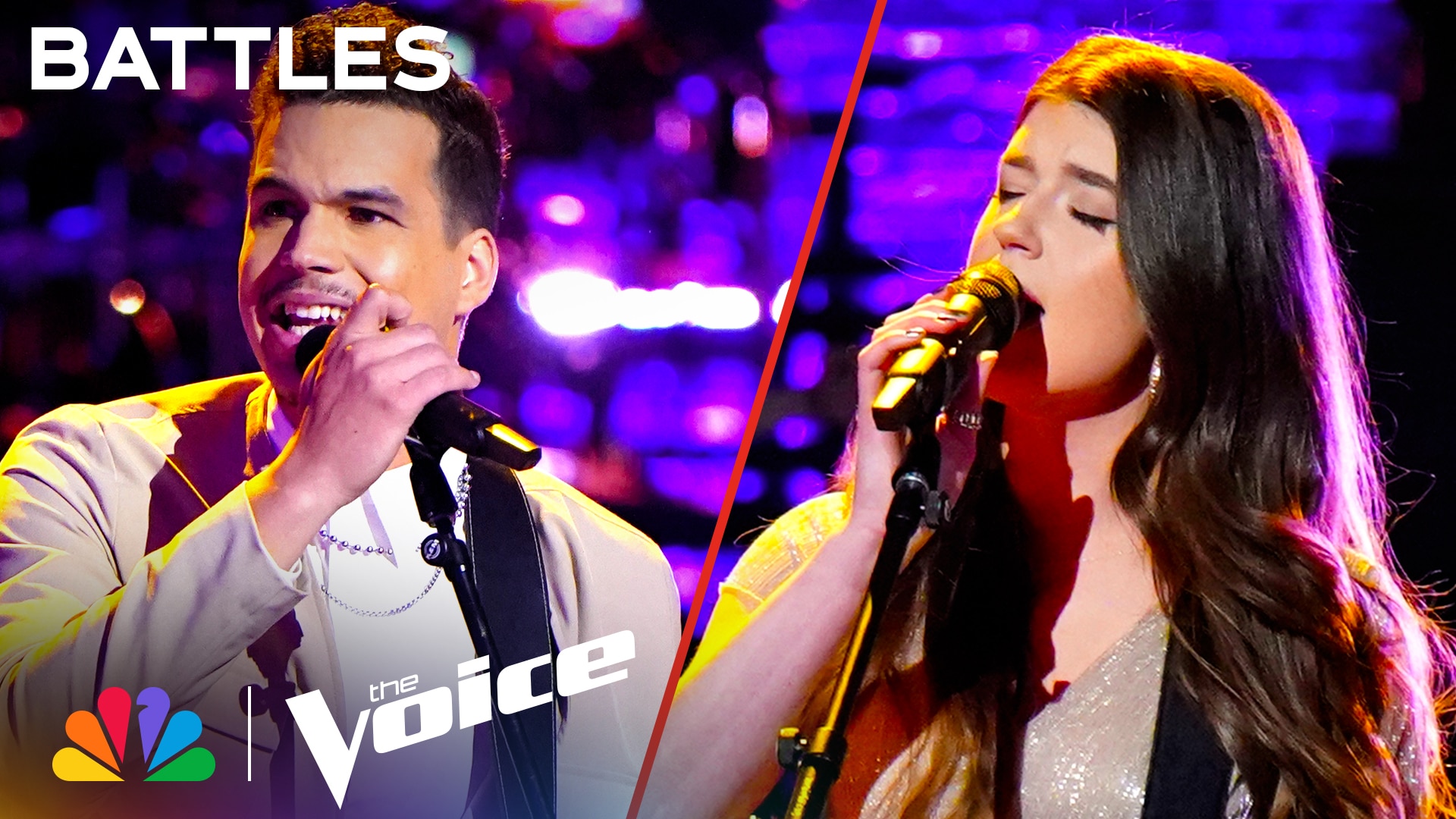 Watch The Voice Highlight Carlos Rising vs. Grace West on Randy Travis