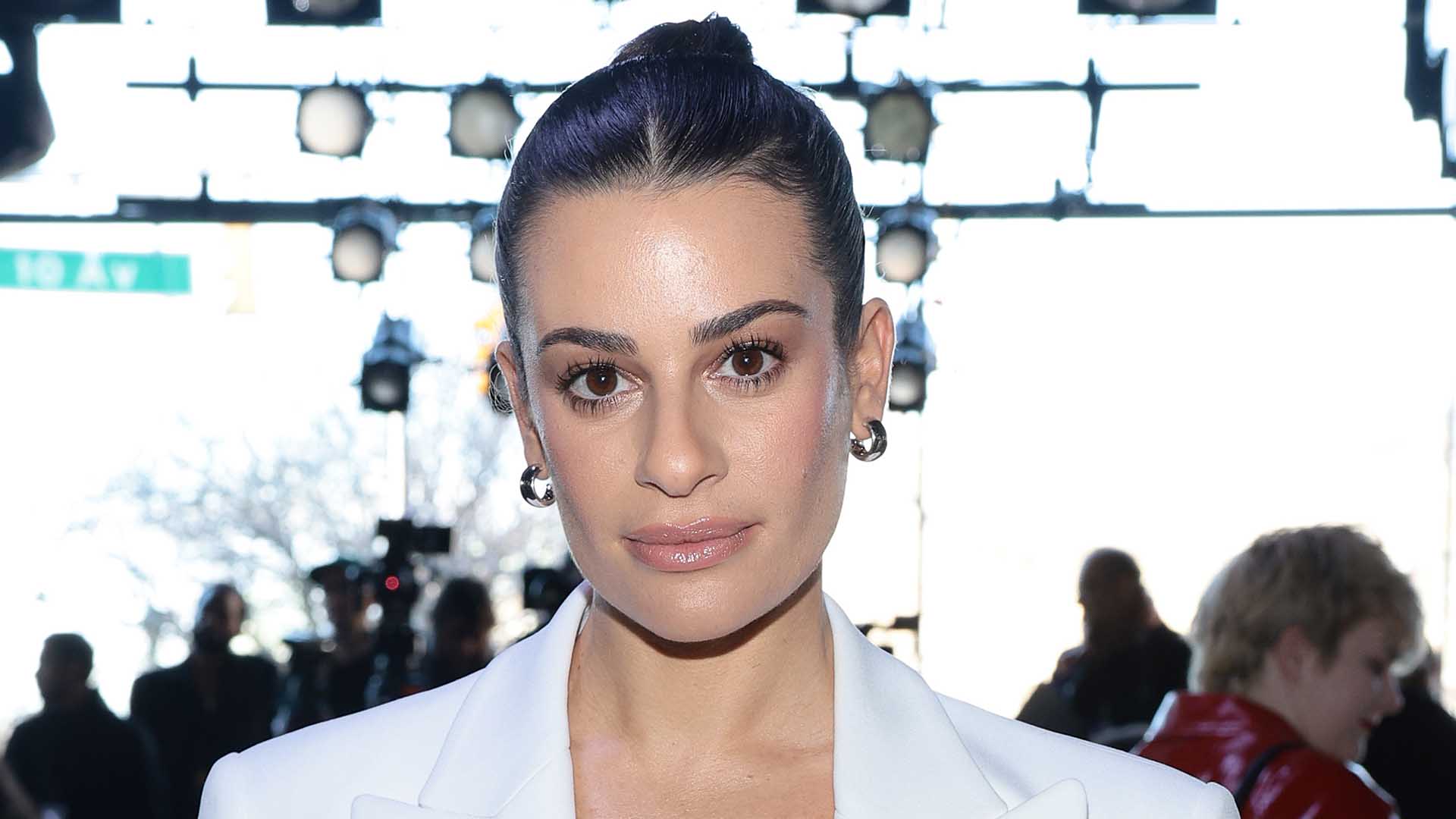 Watch Access Hollywood Highlight Lea Michele Reveals 2 Year Old Son Ever Is At The Hospital For 