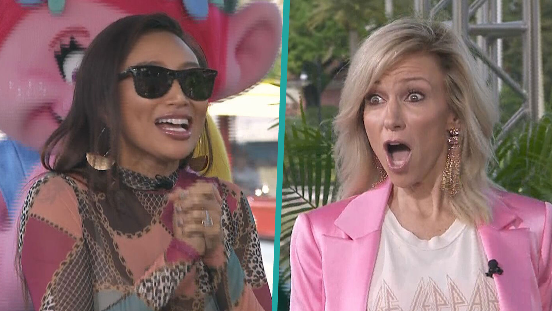 Watch Access Hollywood Highlight Jeannie Mai And Debbie Gibson Play Fun Game With Mario Lopez