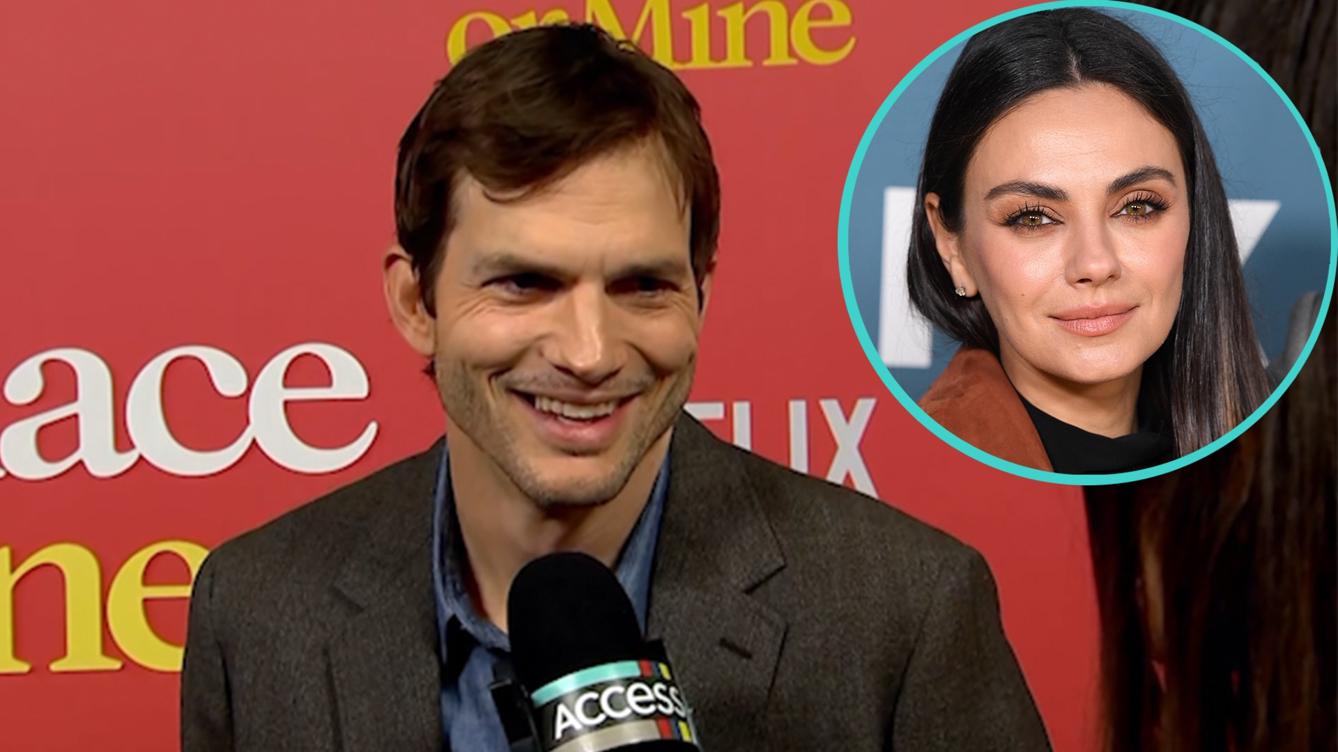 Watch Access Hollywood Highlight Ashton Kutcher Has The Best Reaction To Mila Kunis Saying She