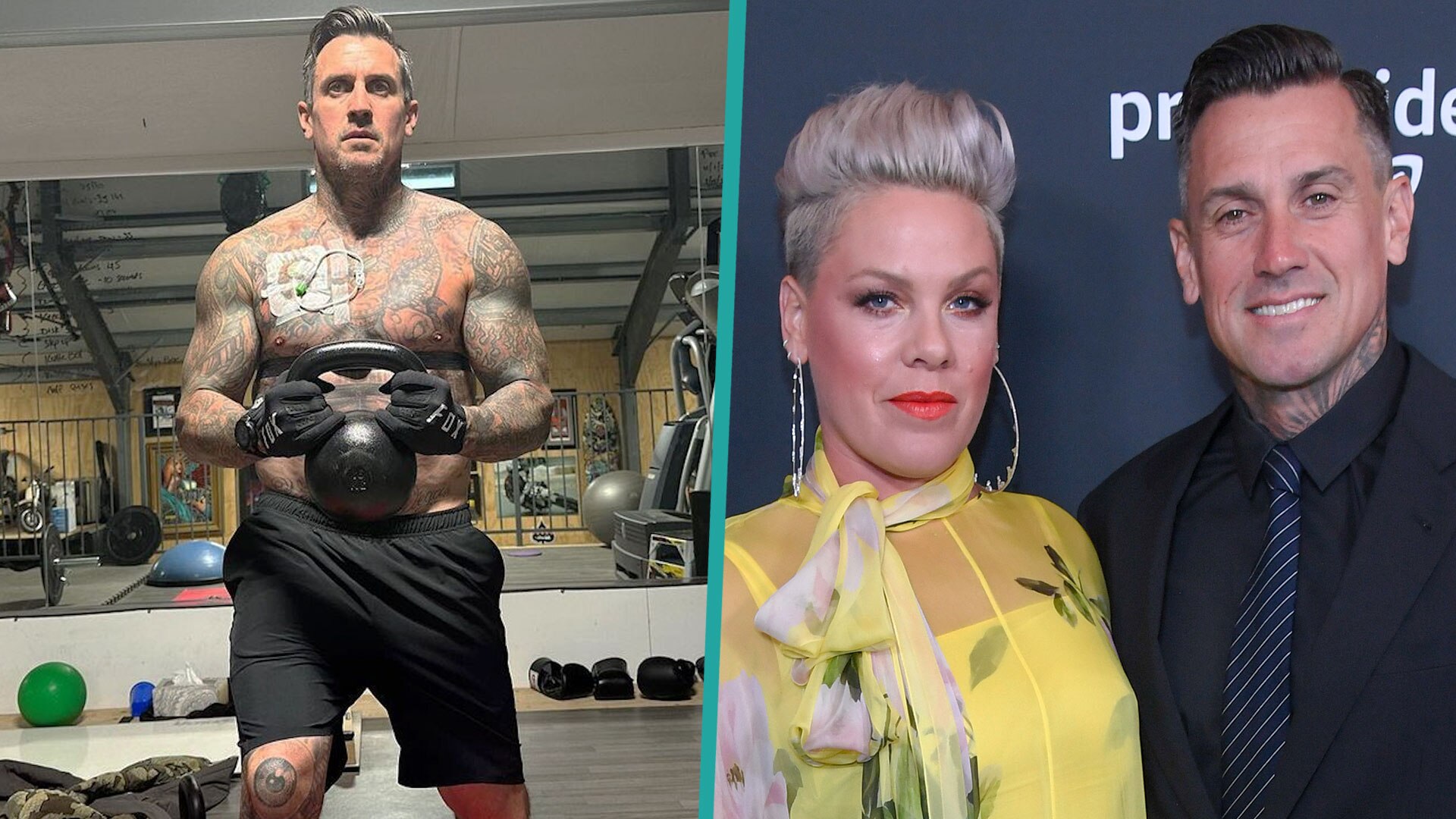 Watch Access Hollywood Highlight Pink's Husband Carey Hart Lifts
