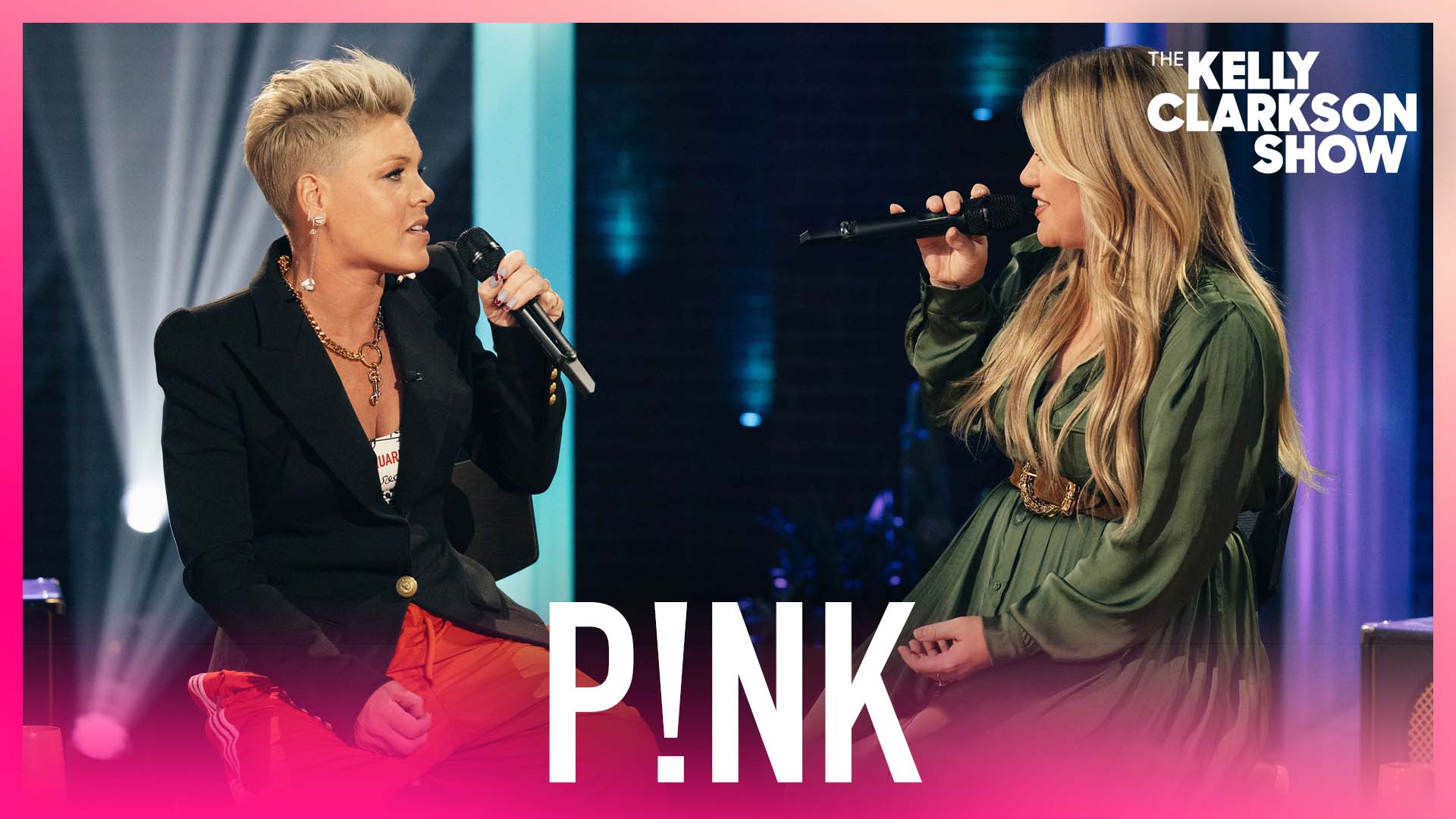 Watch The Kelly Clarkson Show Official site Highlight P!NK & Kelly Clarkson Duet 'Who Knew