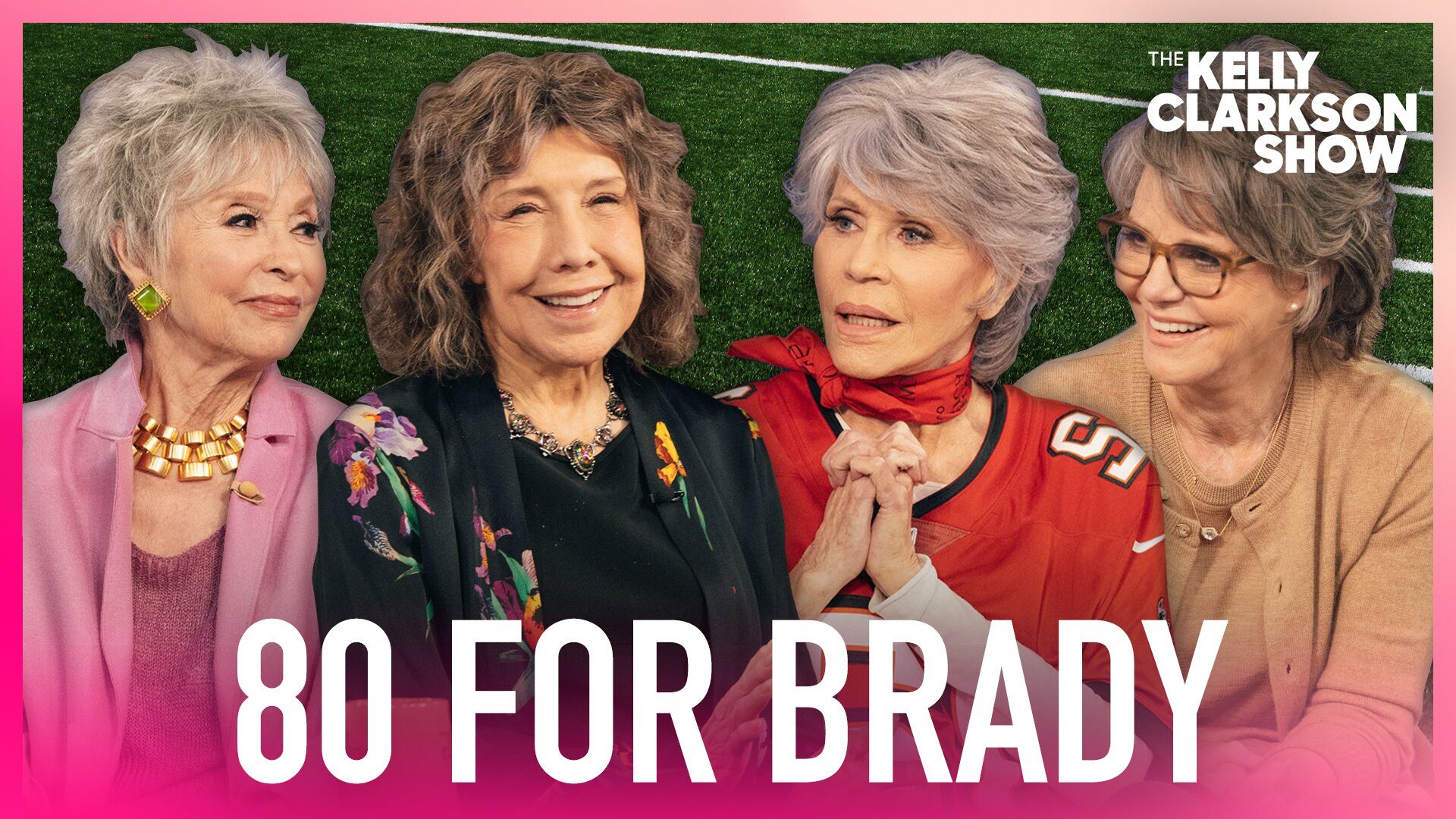 Hollywood legends Jane Fonda, Rita Moreno, Sally Field and Lily Tomlin  share laughs about starring in 80 For Brady