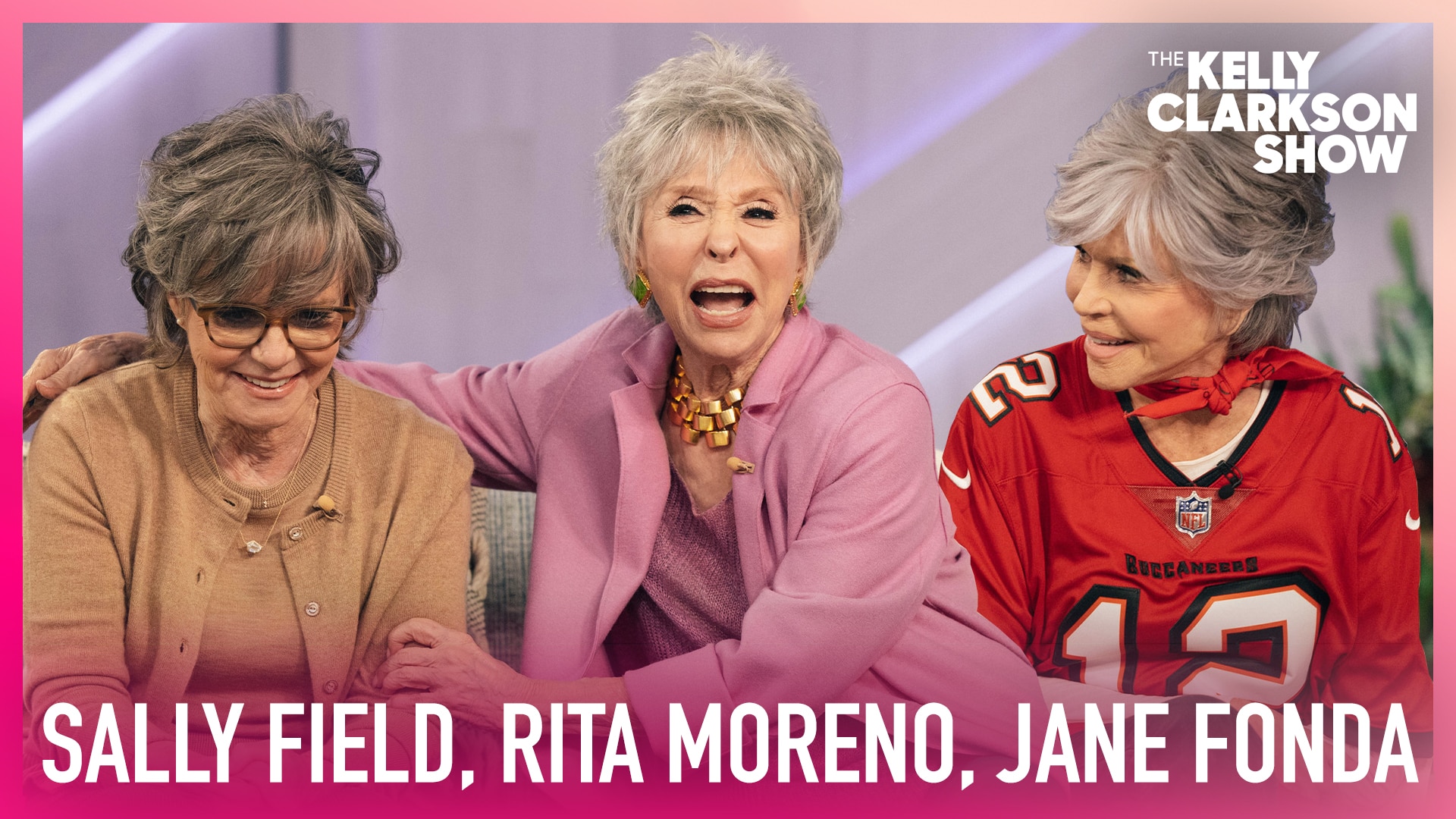 Hollywood legends Jane Fonda, Rita Moreno, Sally Field and Lily Tomlin  share laughs about starring in 80 For Brady