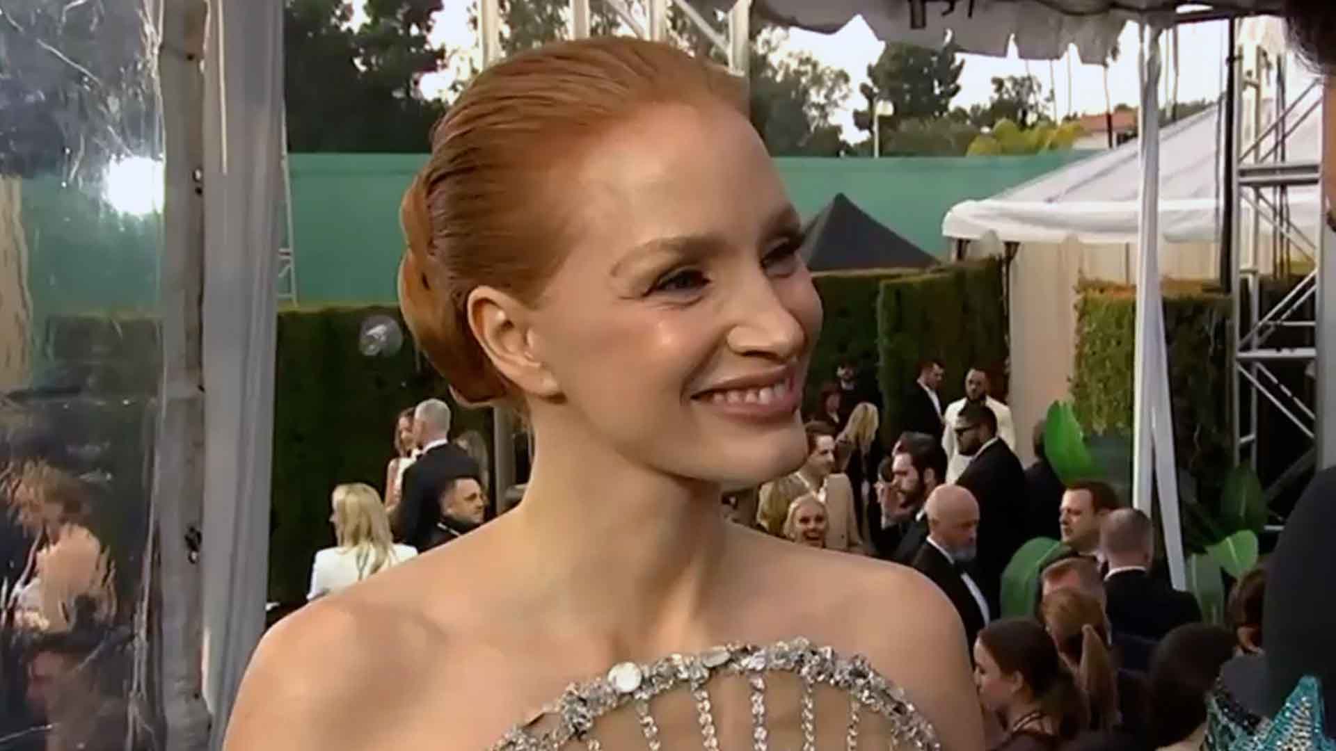 Watch Access Hollywood Highlight Jessica Chastain Gushes About Married Life Everythings