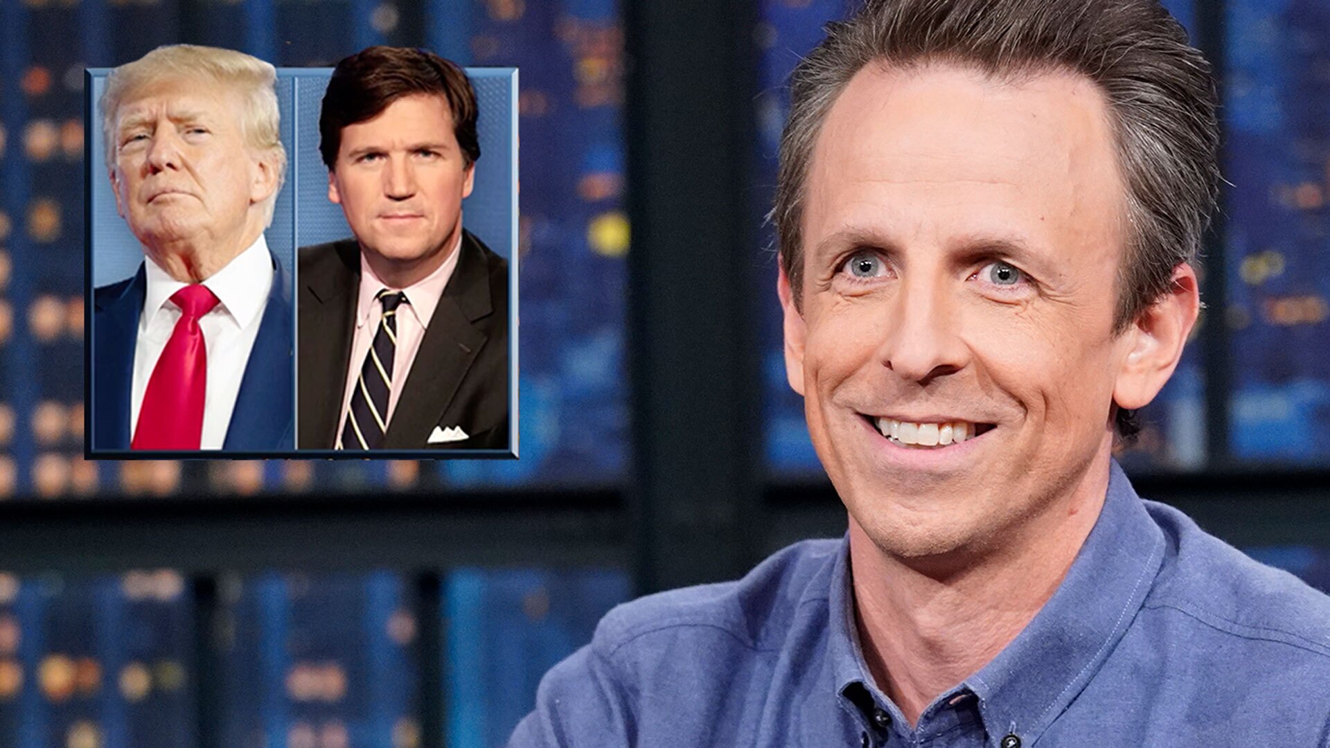 Watch Late Night with Seth Meyers Highlight: Tucker Carlson Airs ...