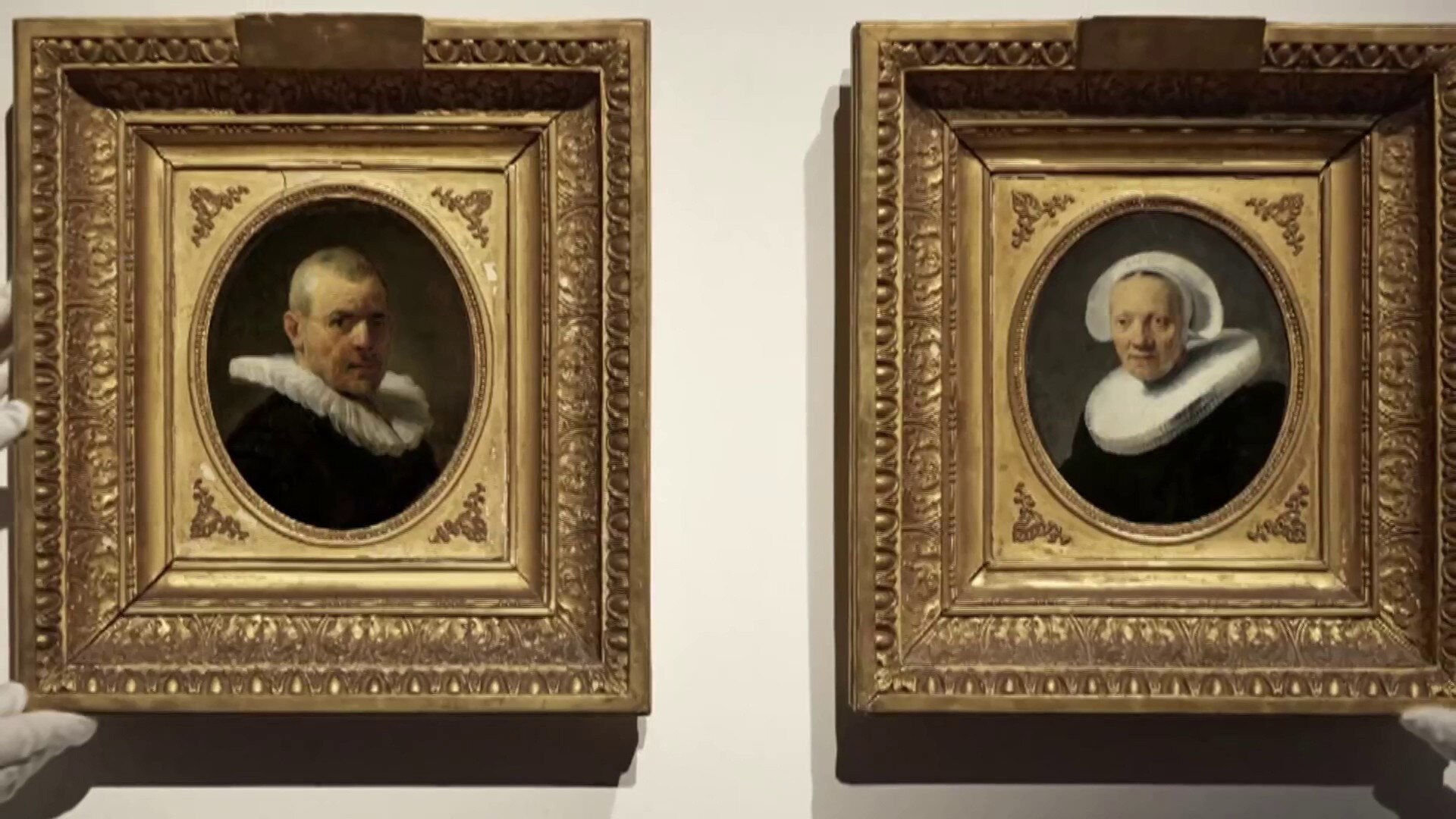 Watch TODAY Excerpt 2 previously unknown Rembrandt paintings set to go