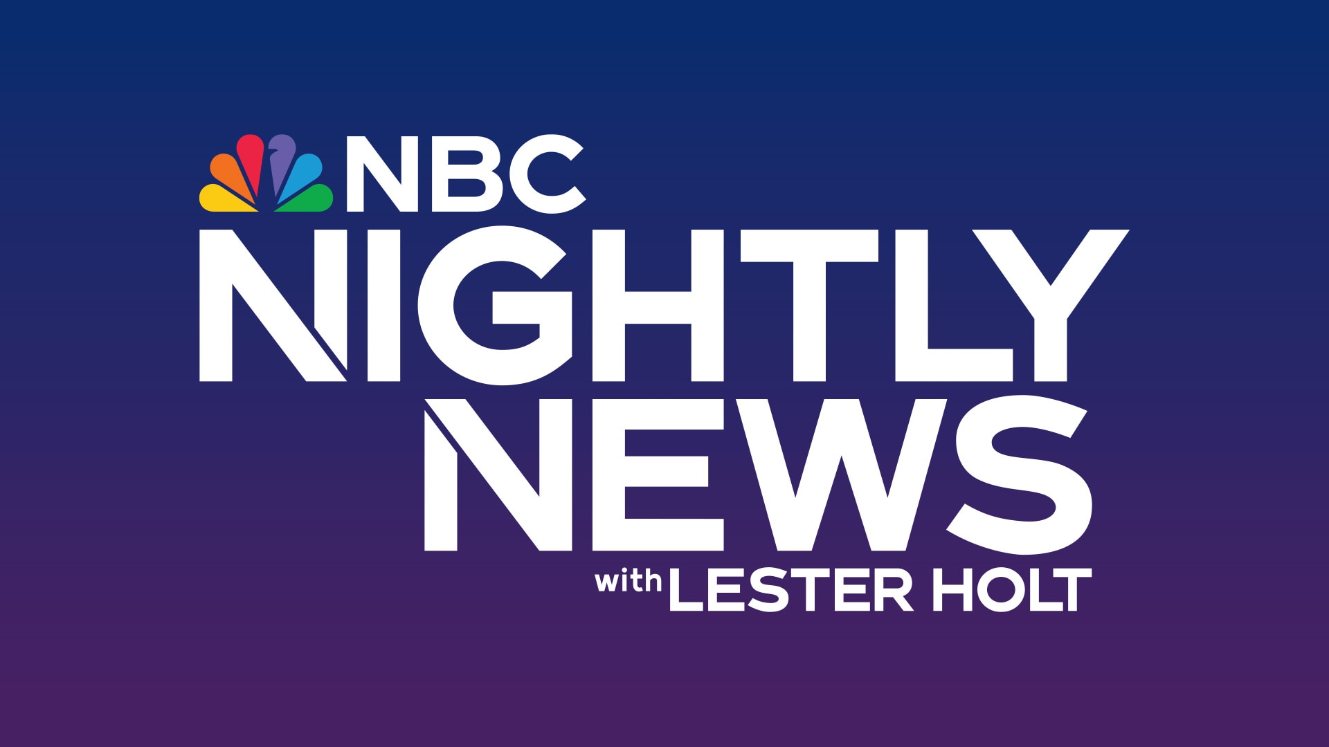 NBC Nightly News with Lester Holt