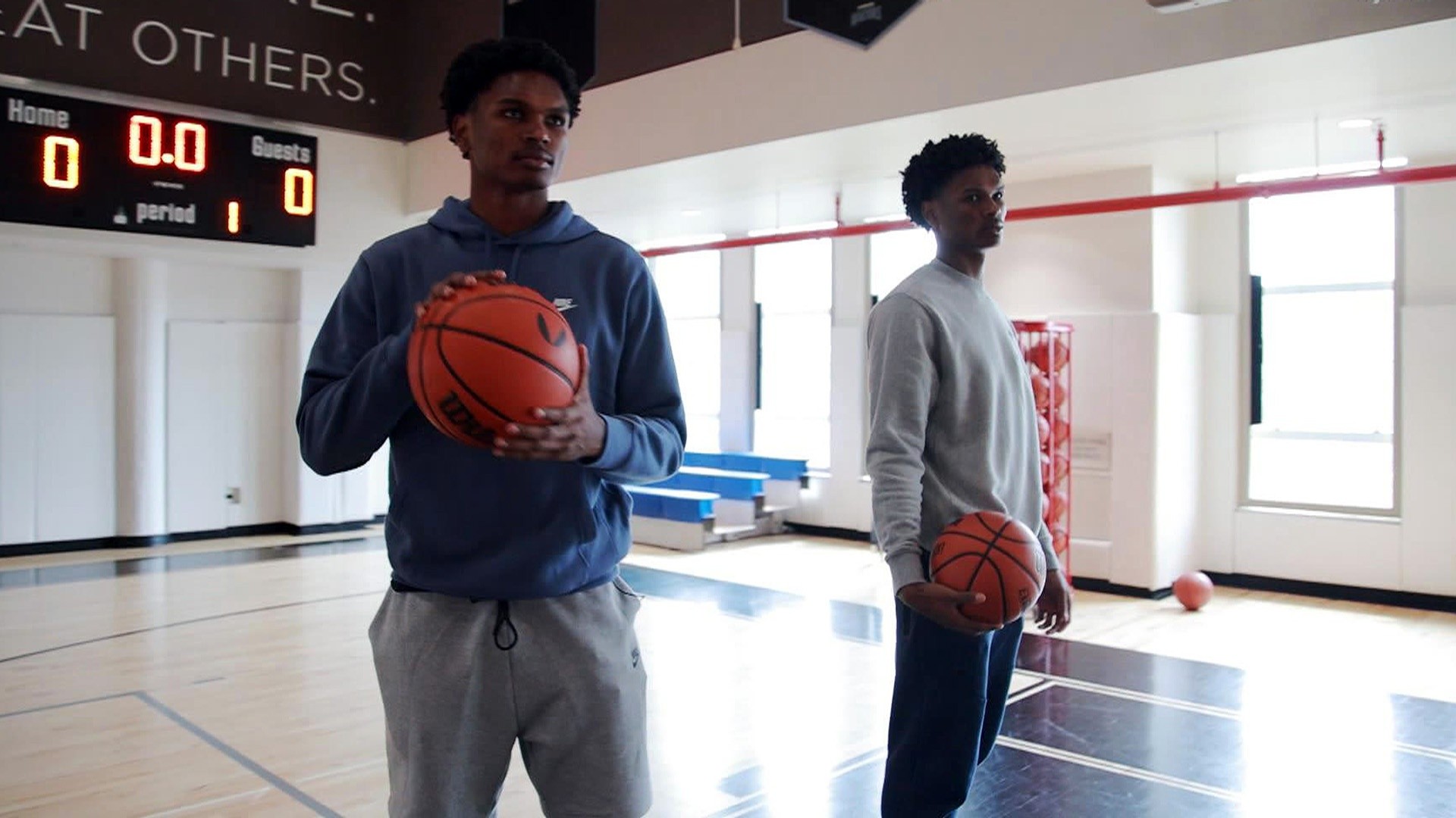 Watch TODAY Excerpt Twins set to make history during NBA Draft