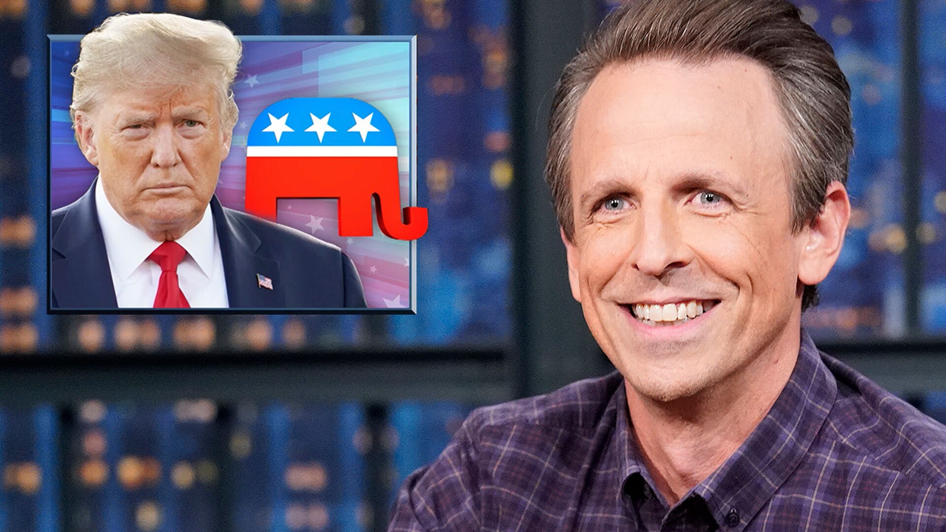 Watch Late Night With Seth Meyers Highlight Trump Goes On Unhinged Tirade As Flailing Gop Turns