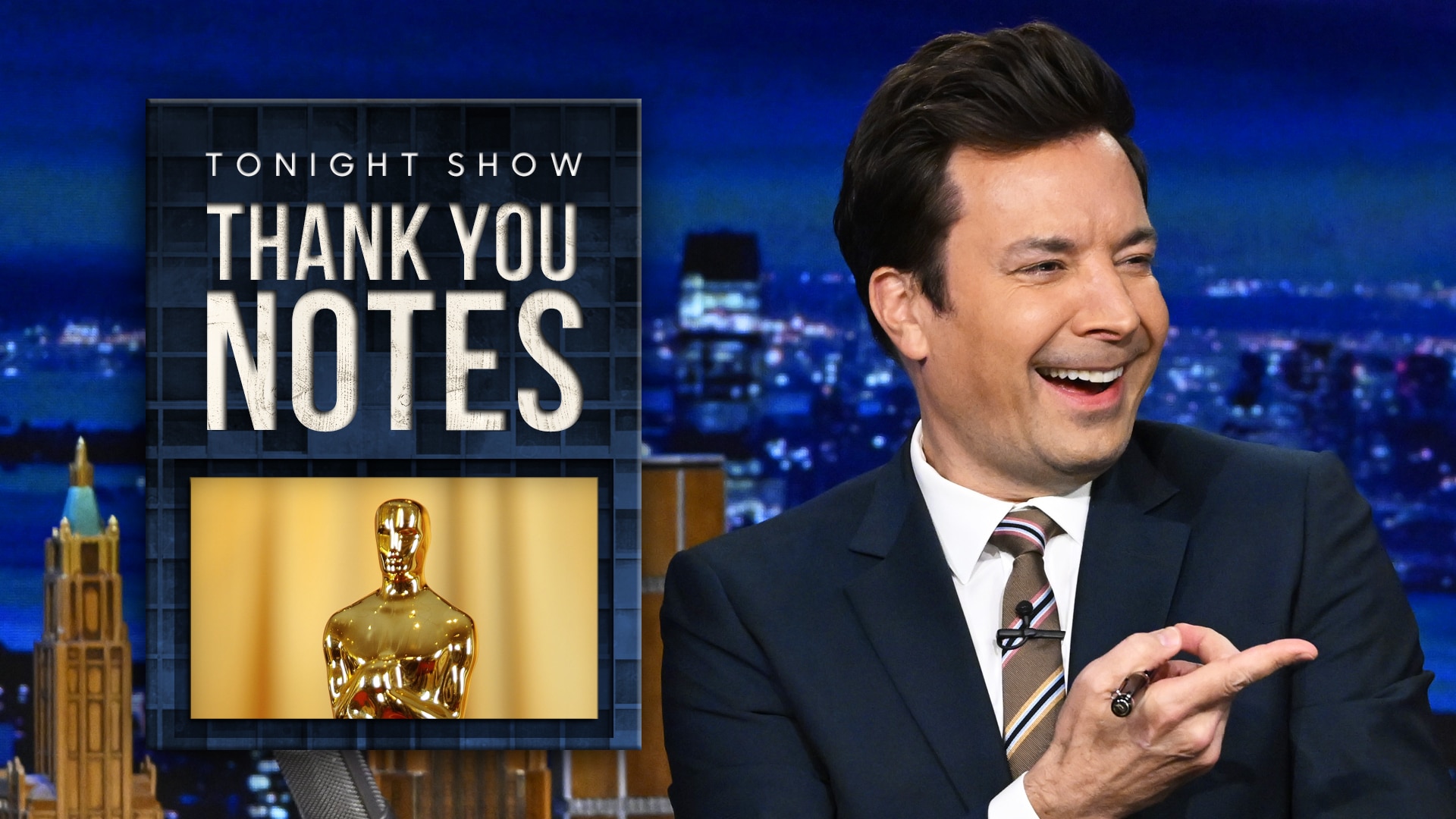 Watch The Tonight Show Starring Jimmy Fallon Highlight Thank You Notes Oscar Nominations