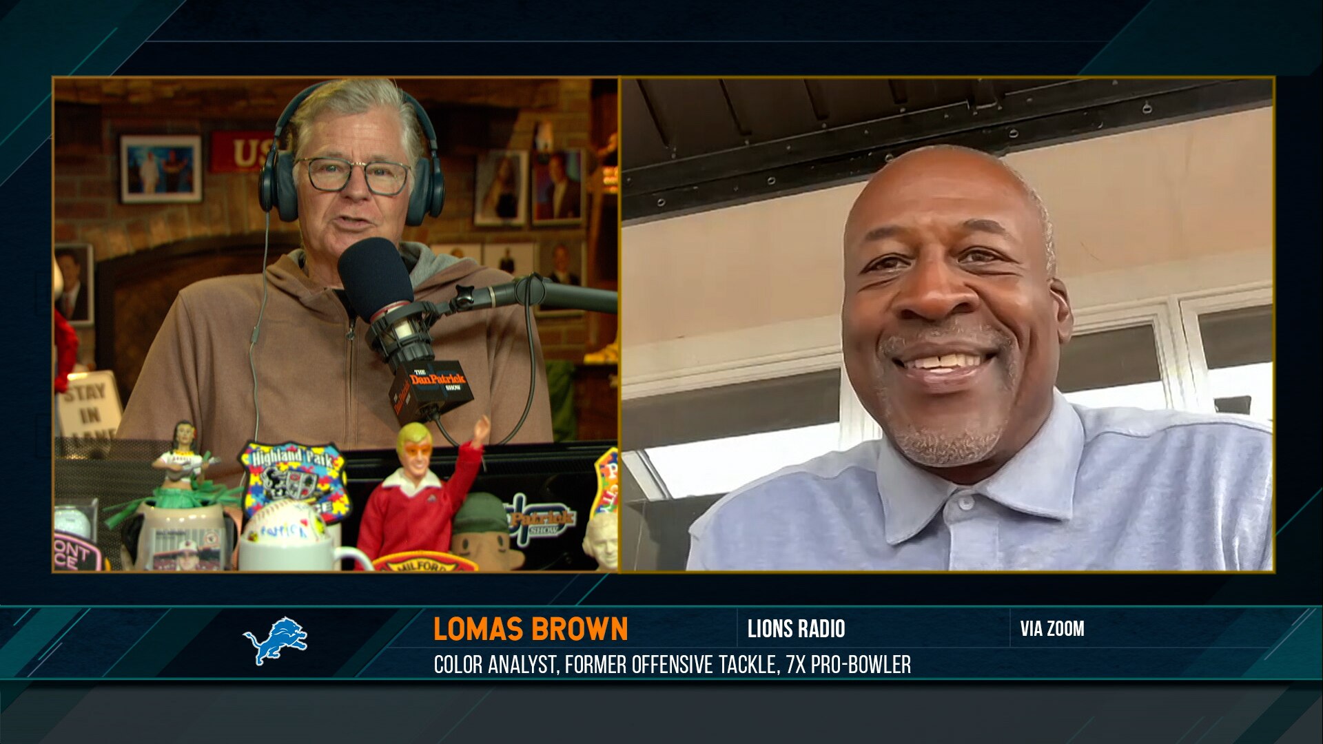 Lomas Brown added to Lions radio broadcast team