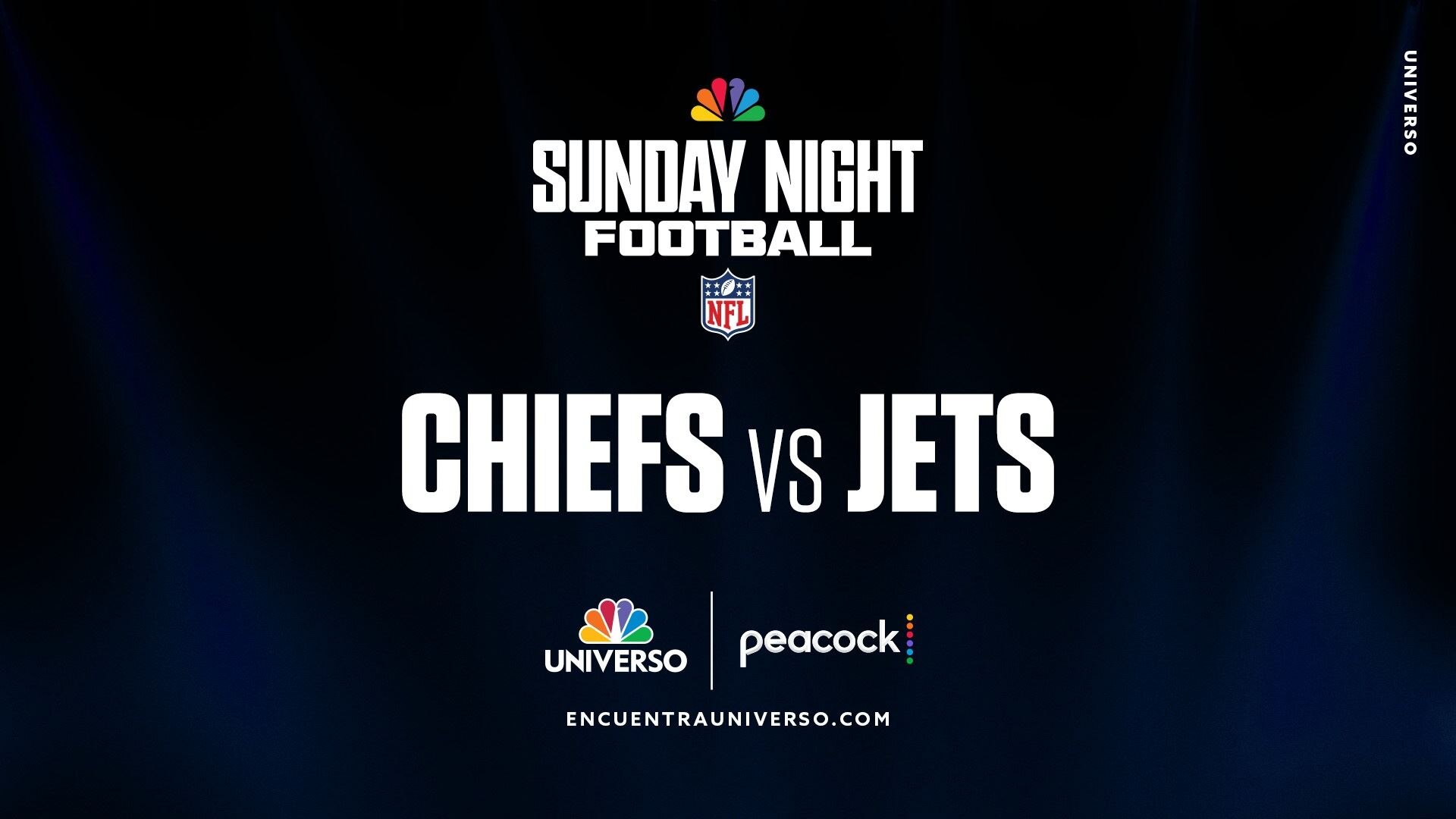 Sunday Night Football: How to watch the Kansas City Chiefs vs. New York  Jets tonight on NBC