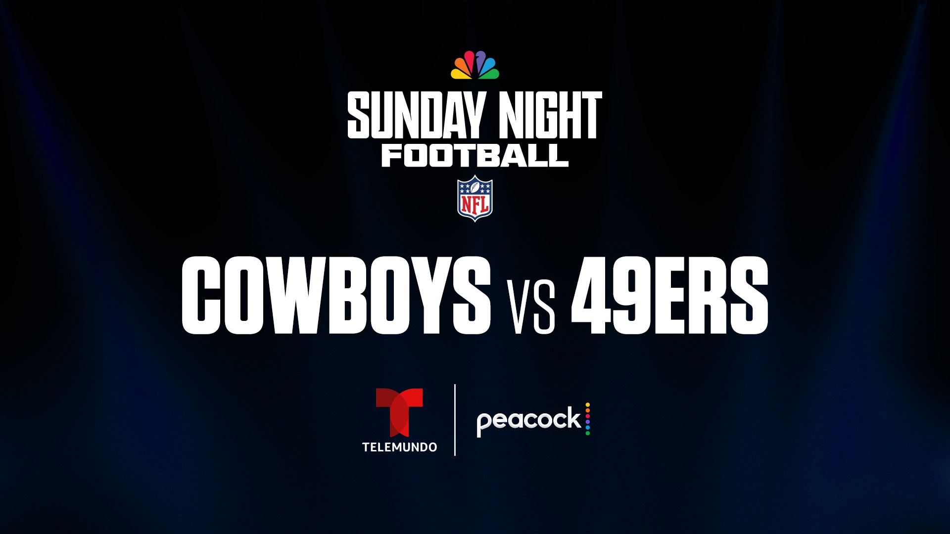 cowboys vs 49ers on peacock