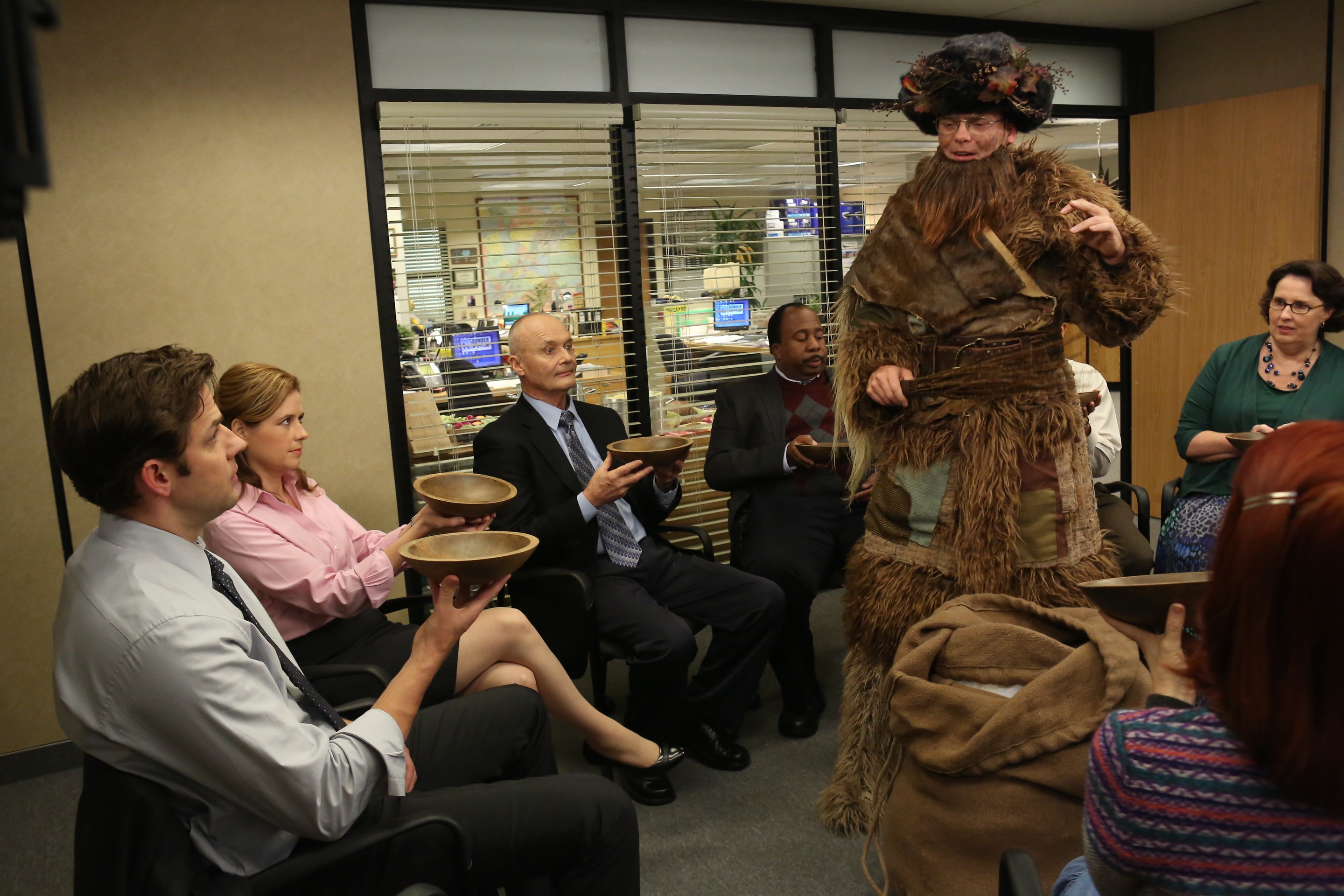 dwight office christmas impish