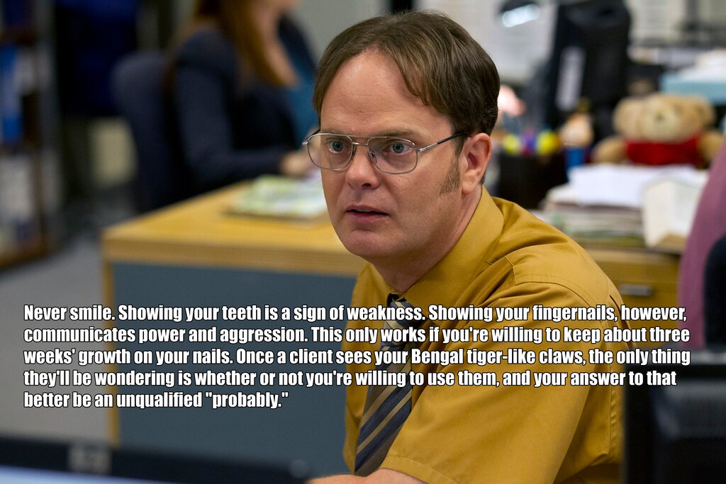 The Office Dwight Sales Tips Photo 609231