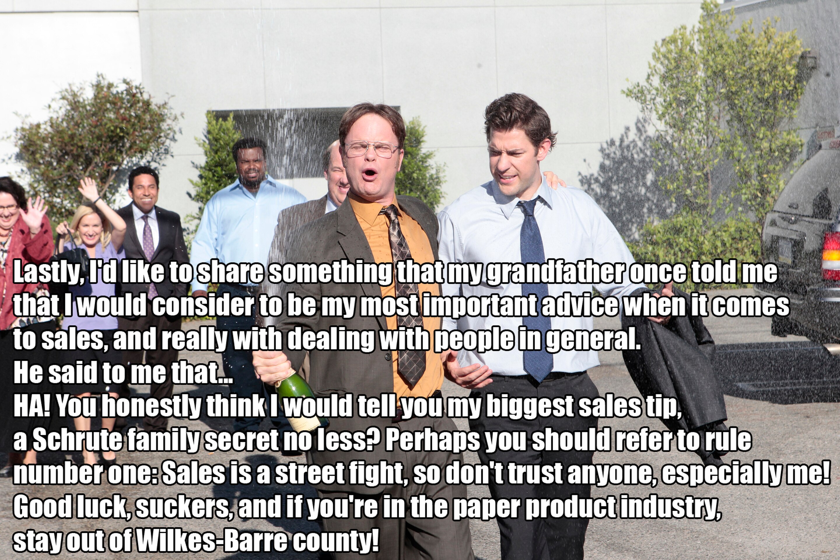 The Office Dwight Sales Tips Photo 609216