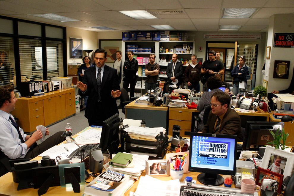 The Office Behind The Scenes Goodbye Michael Photo 689731