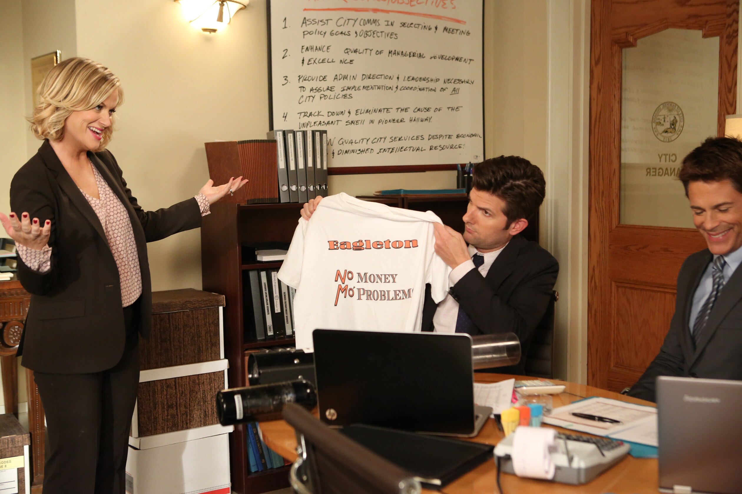 Parks and Recreation The PawneeEagleton Tip Off Classic Photo 167116