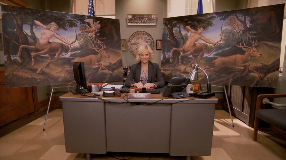 Parks and Recreation Jerry's Painting Photo 150711