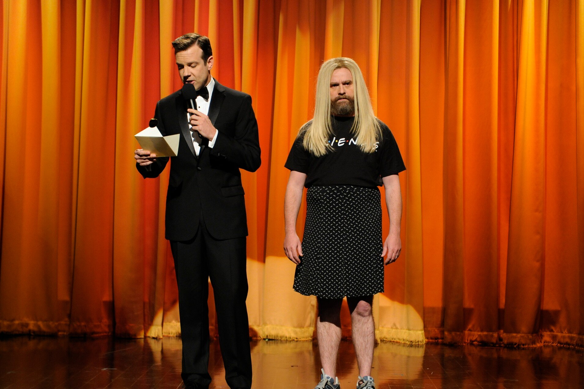 Saturday Night Live From the Set Zach Galifianakis and Of Monsters