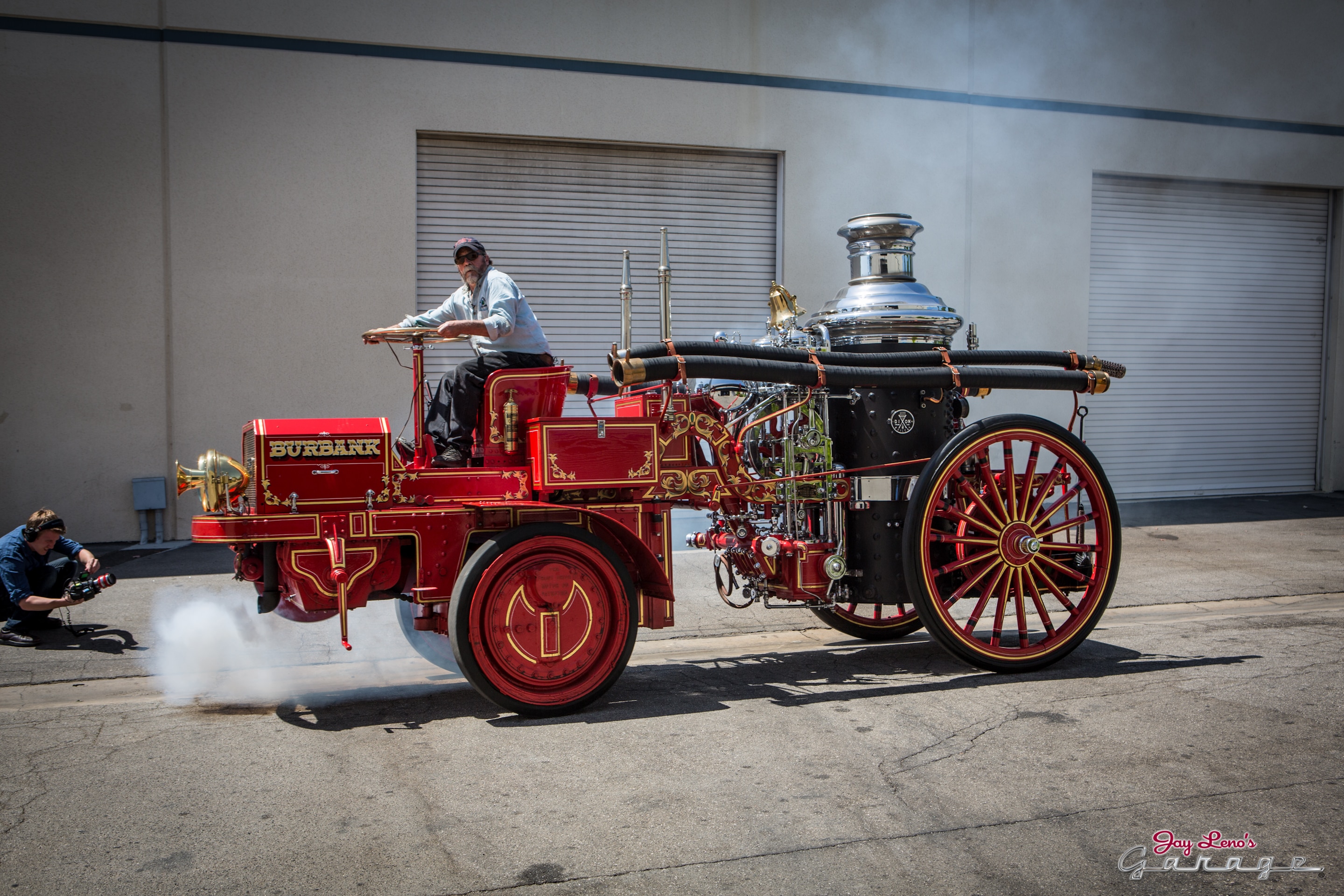 Jay Leno s Garage 1910 Christie Fire Engine Photo 329346 NBC