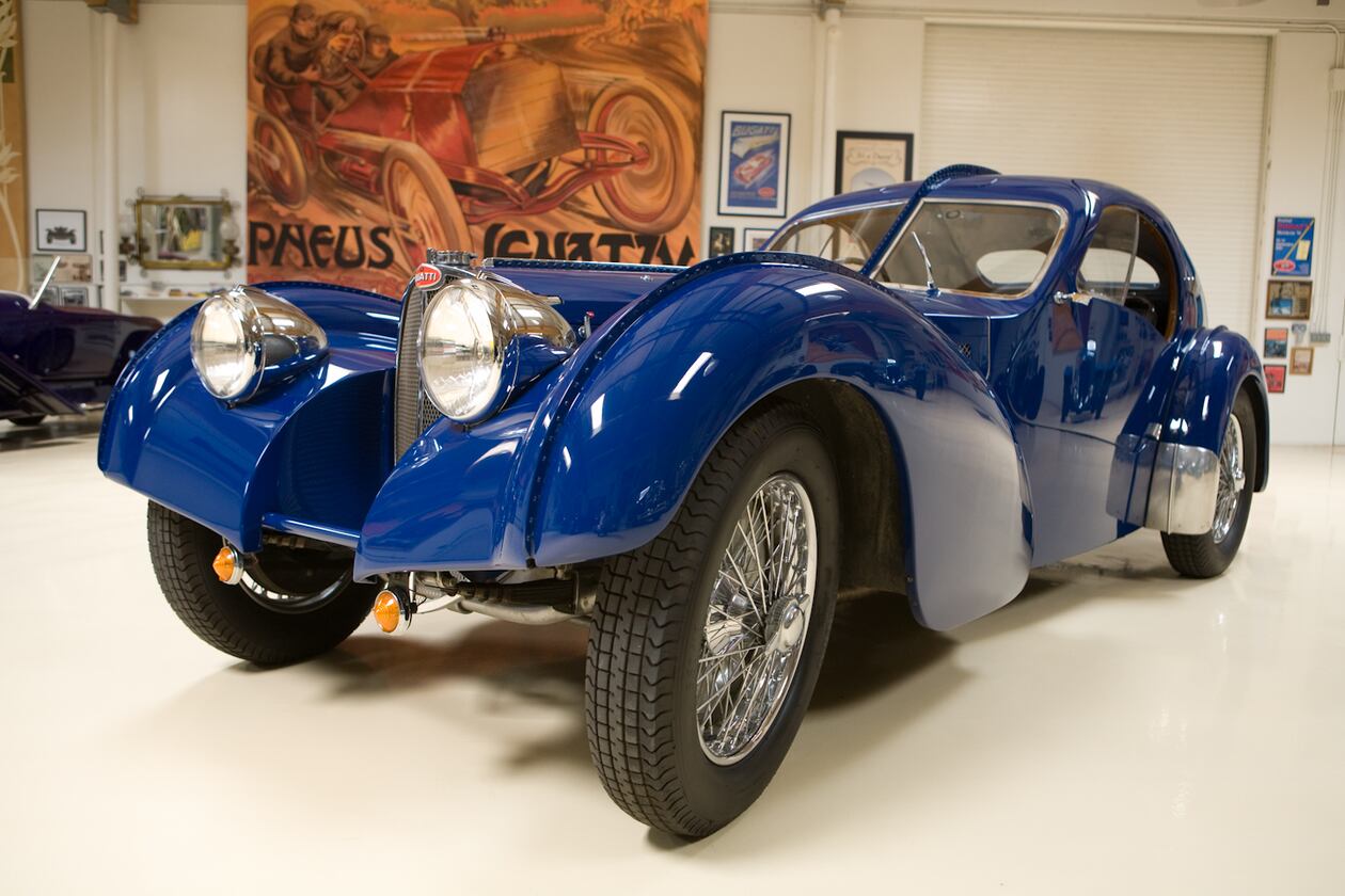 Jay Leno's Garage: 1937 Bugatti Type 57 SC Atlantic Photo: 325586 - NBC.com