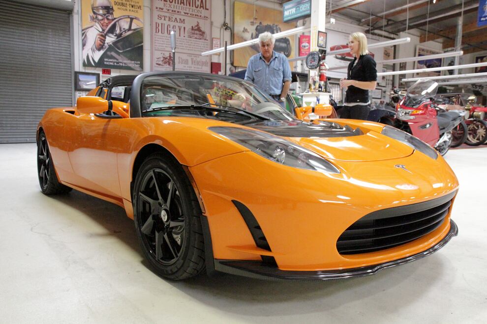 Jay Leno's Garage Tesla 2.5 Roadster Photo 330186