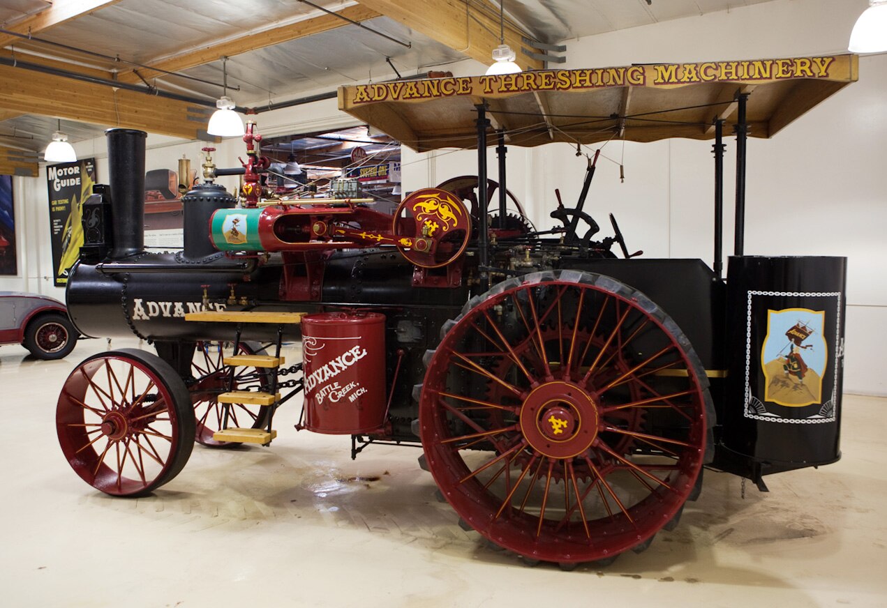 Jay Leno's Garage Advance Steam Tractor Photo 333456
