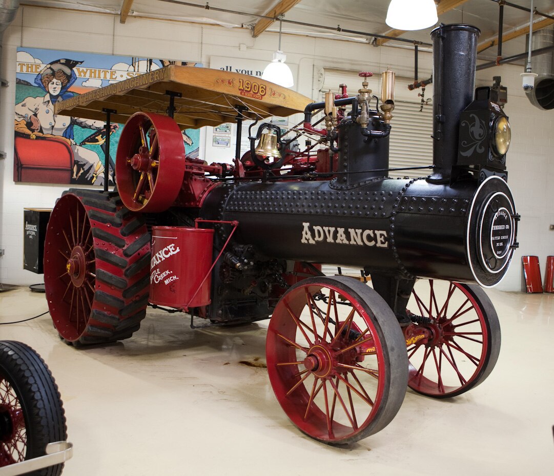 Jay Leno's Garage Advance Steam Tractor Photo 333511