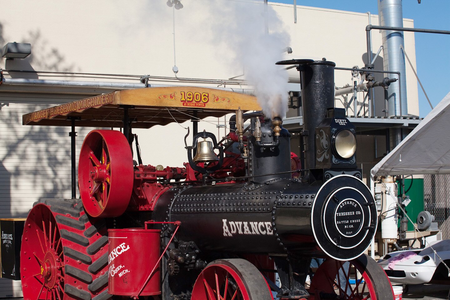 Jay Leno's Garage Advance Steam Tractor Photo 333576