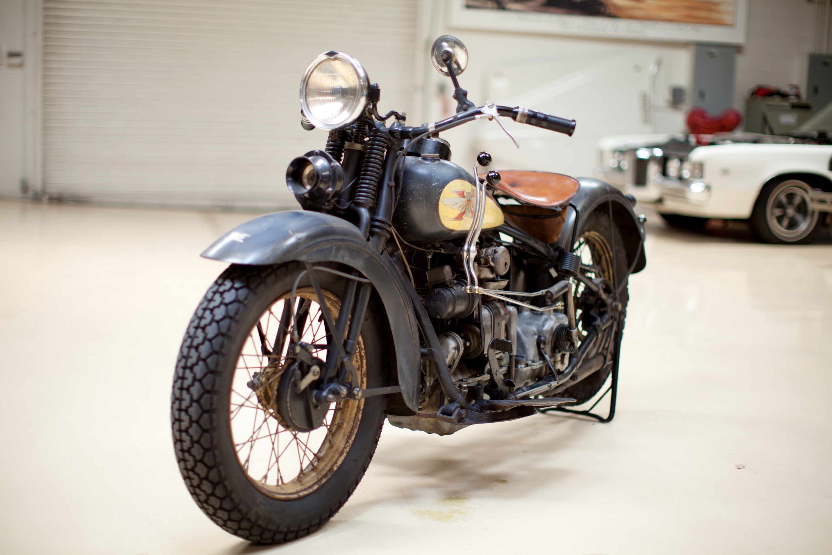 Jay Leno's Garage: 1931 Henderson KJ Police Special Motorcycle Photo ...