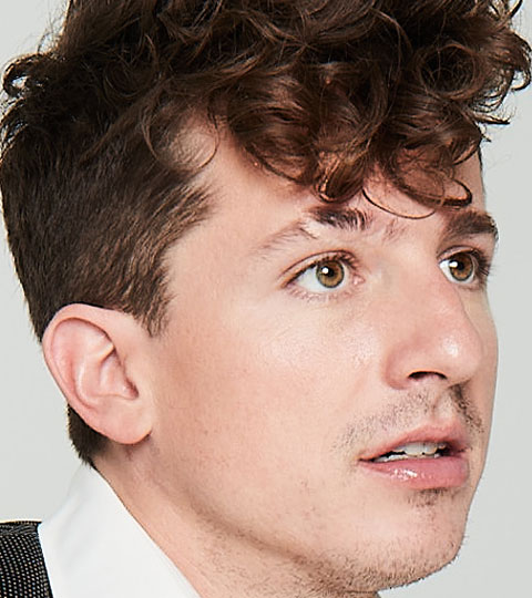 Charlie Puth Curly Hair With Short Back And Sides  Man For Himself